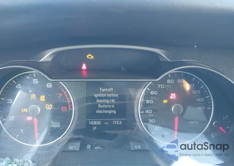 2015 Audi A4 2.0T Premium z USA, uszkodzony, nr VIN WAUBFAFL6FN014623